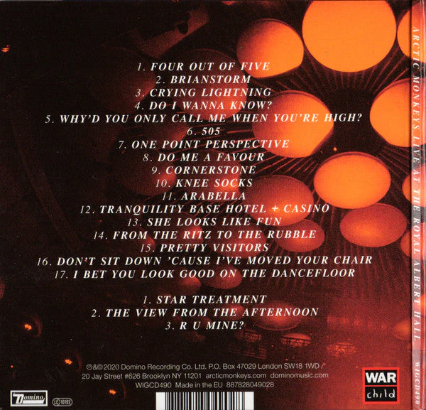 Live At The Royal Albert Hall (CD) | Mint (M) Mint (M) - Image 4
