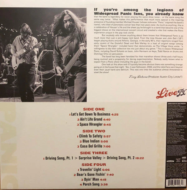 Live From Austin TX Vinyl Record - Image 3