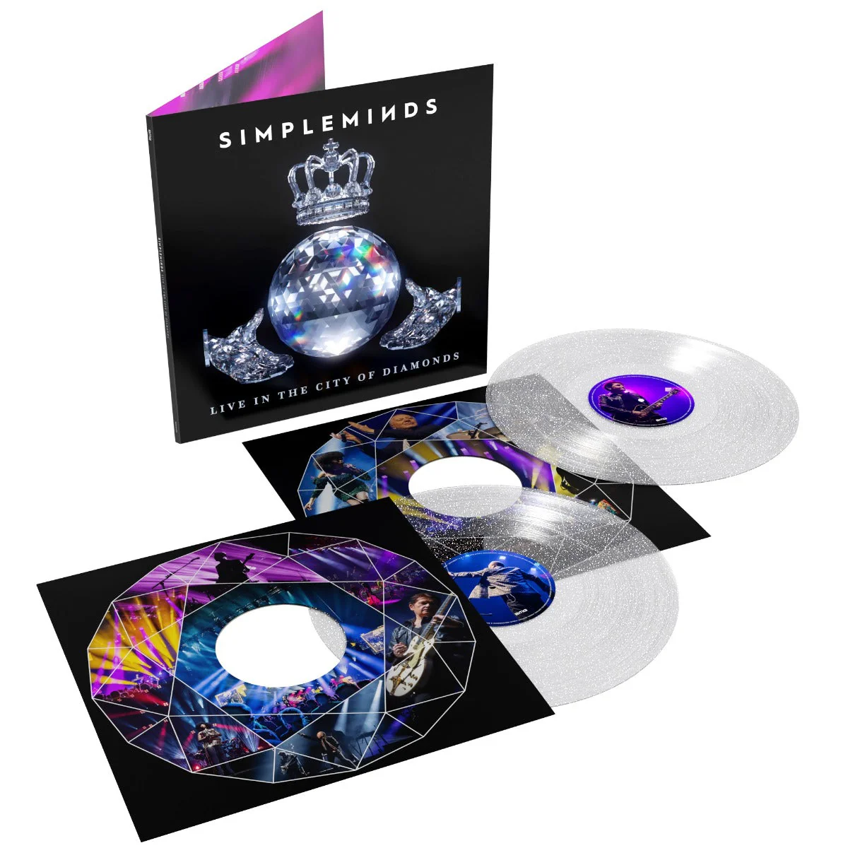 Live In The City Of Diamonds (Deluxe Limited Edition 2x Clear Glitter Vinyl) Vinyl Record