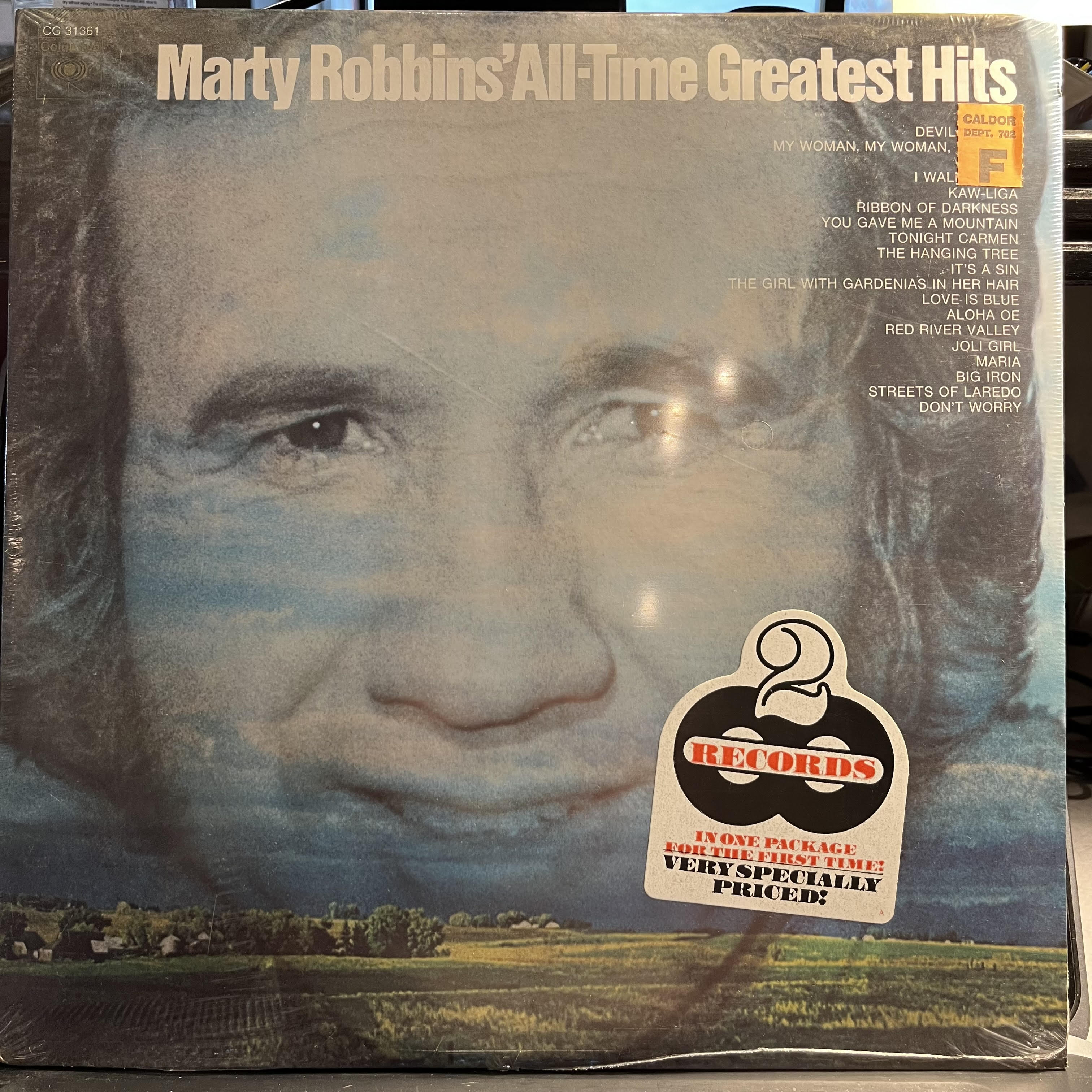 Marty Robbins' All-Time Greatest Hits *SEALED* Vinyl Record