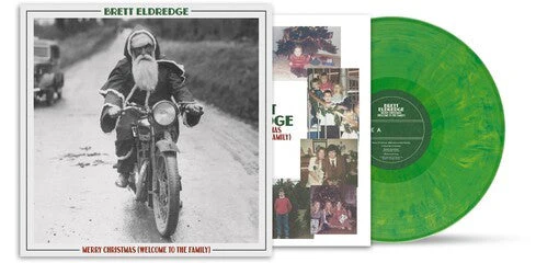 Merry Christmas (Welcome to the Family) (EVERGREEN VINYL) Vinyl Record