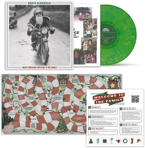 Merry Christmas (Welcome to the Family) (EVERGREEN VINYL) Vinyl Record - Image 2