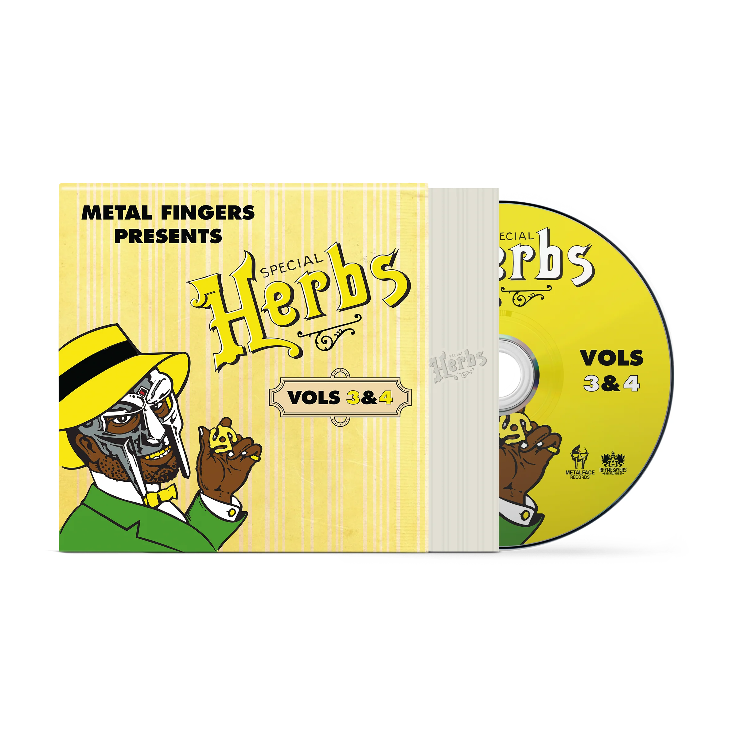 Metal Fingers Presents: Special Herbs Vol. 3 & 4 Music CD