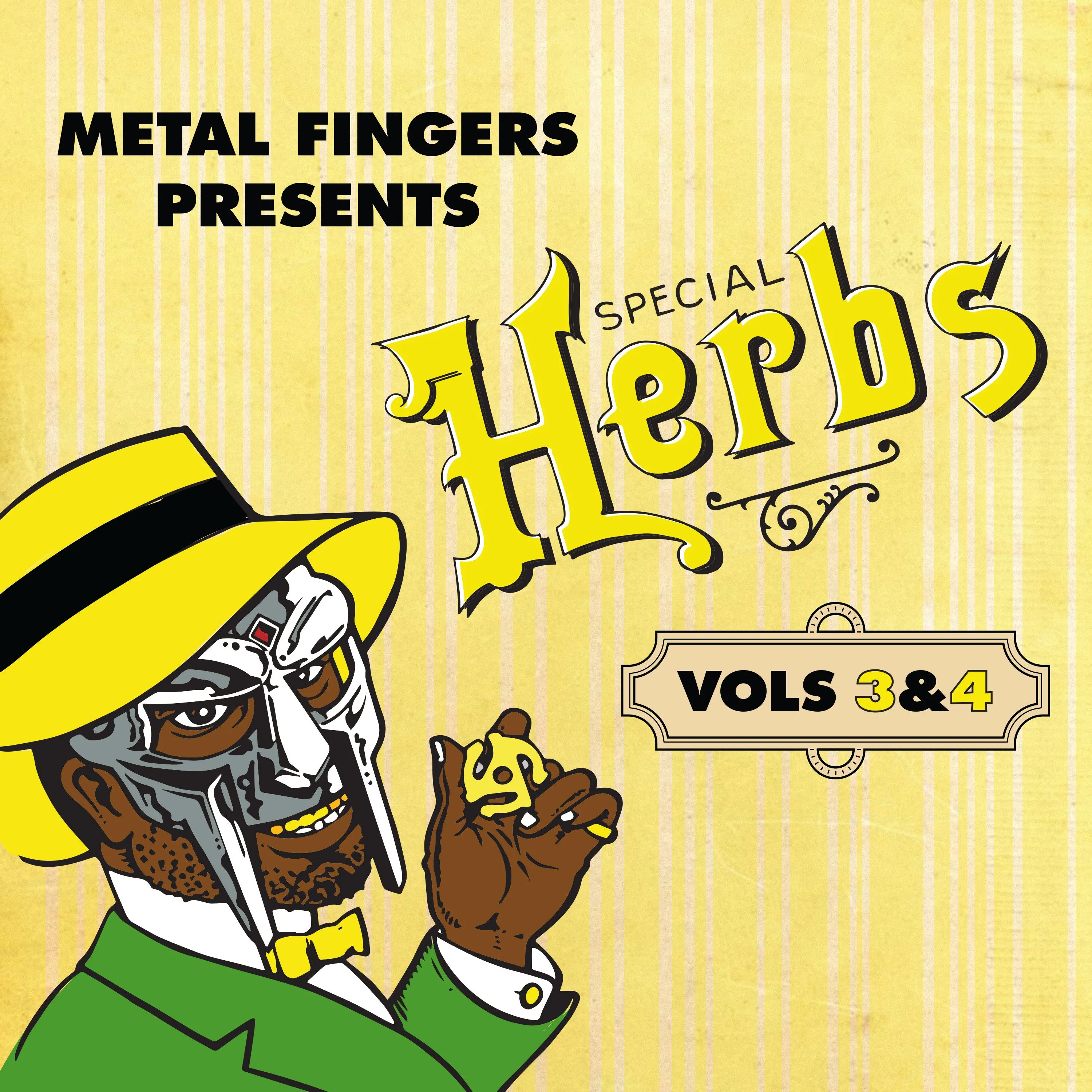 Metal Fingers Presents: Special Herbs Vol. 3 & 4 Music CD - Image 2