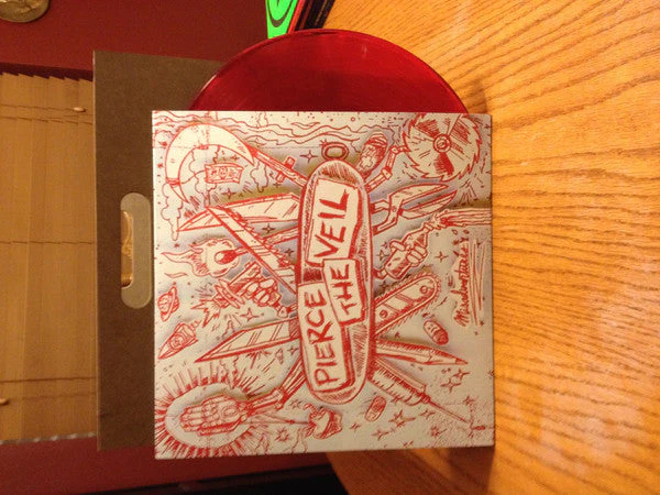Misadventures (TRANSPARENT RED VINYL) Vinyl Record - Image 3