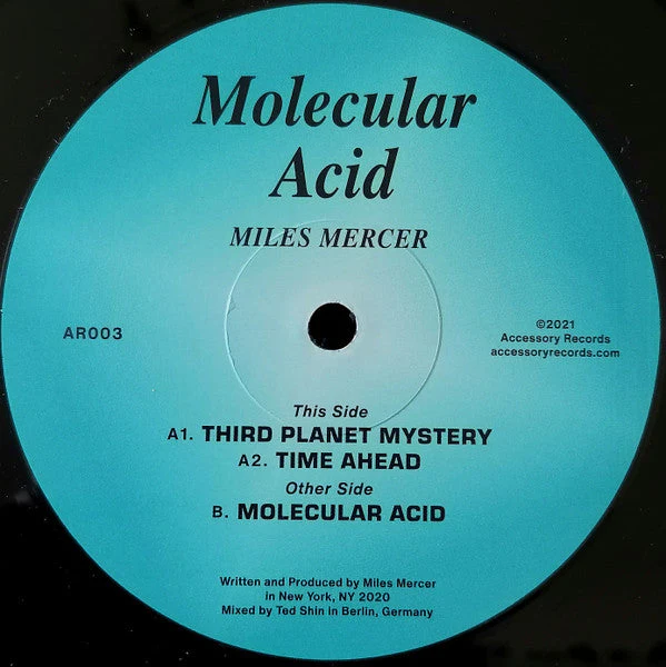 Molecular Acid  Generic Vinyl Record