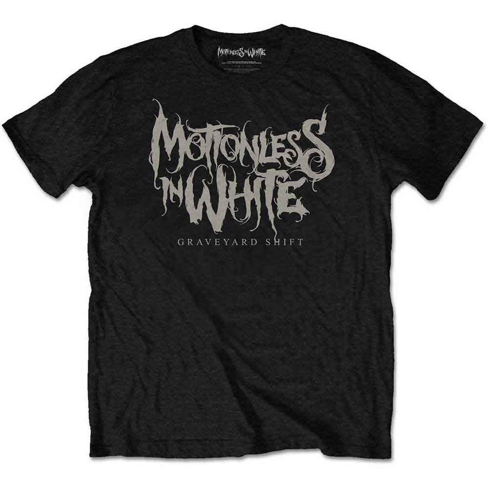 Motionless In White Graveyard Shift Mens T Shirt Officially Licensed