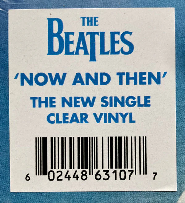 Now And Then / Love Me Do Vinyl Record - Image 8