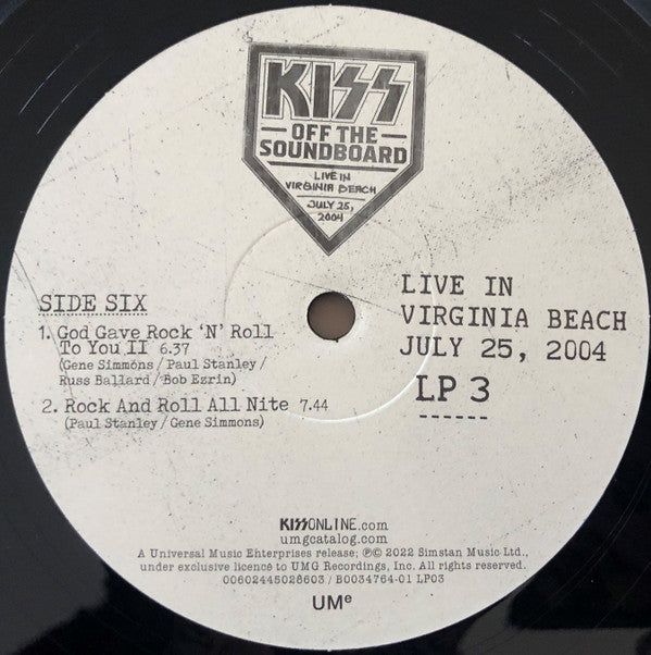 Off The Soundboard Live In Virginia Beach July 25, 2004 Vinyl Record - Image 9