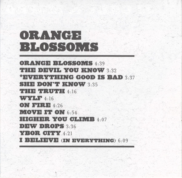 Orange Blossoms Music CD - Image 5