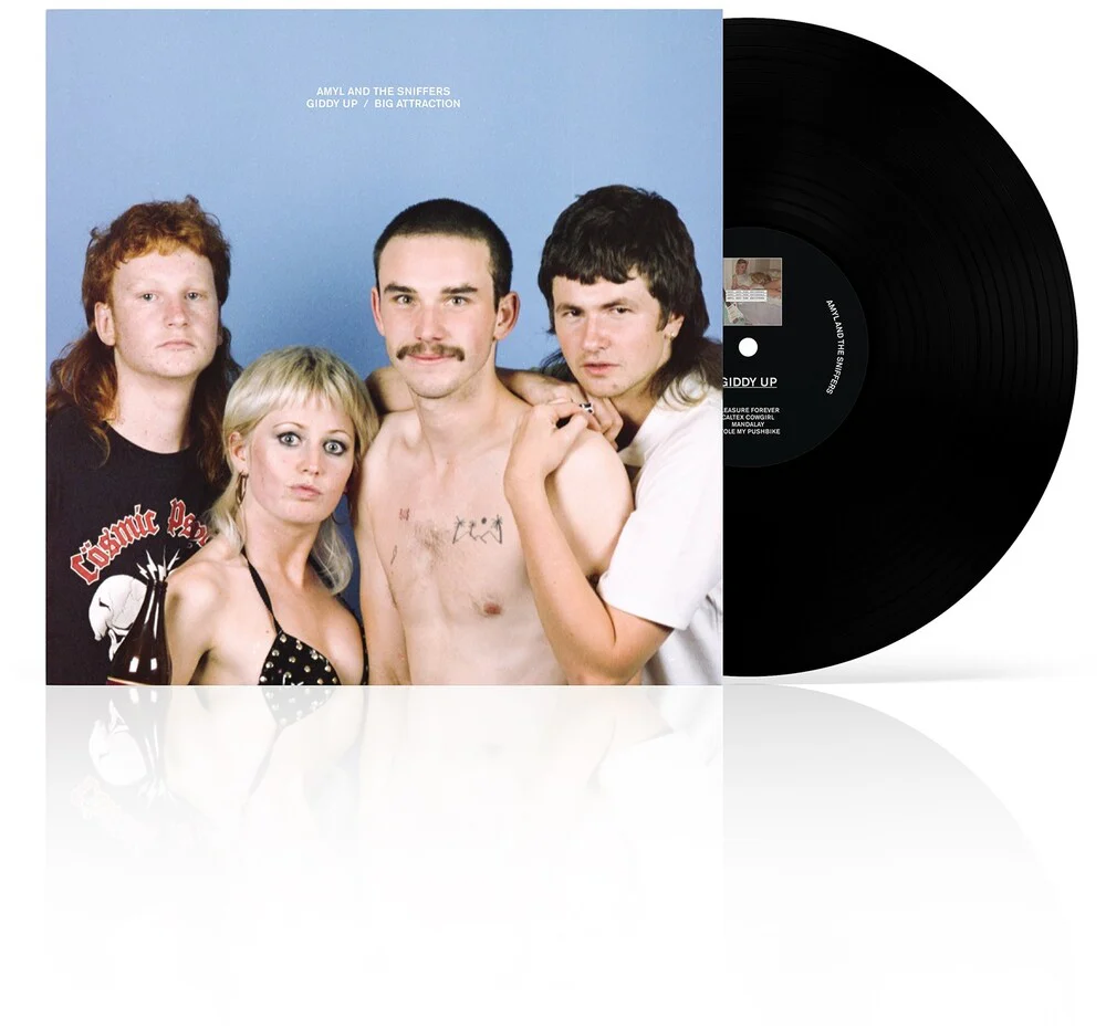 Pre-Order: Amyl & The Sniffers - Giddy Up / Big Attraction (10 Year Anniversary) [LP]