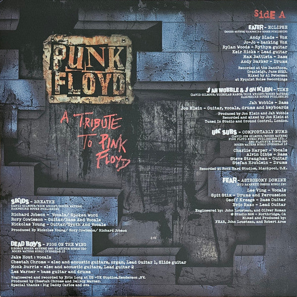 Punk Floyd (A Tribute To Pink Floyd)(COLOR VINYL) Vinyl Record - Image 7