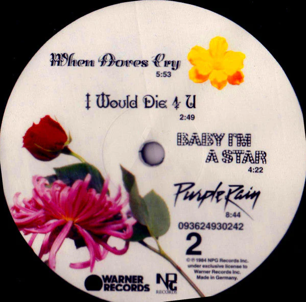 Purple Rain Vinyl Record - Image 4