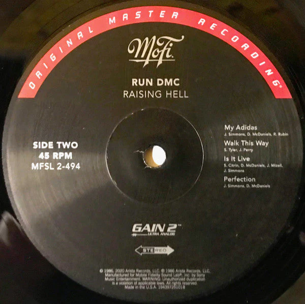 Raising Hell Vinyl Record - Image 7