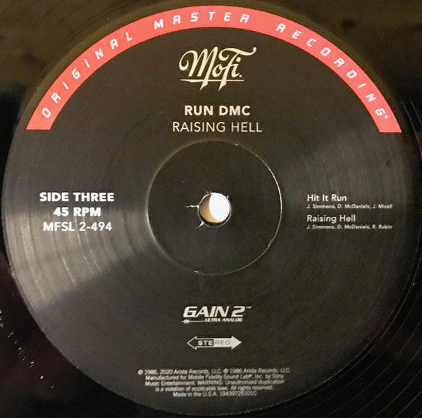 Raising Hell Vinyl Record - Image 8