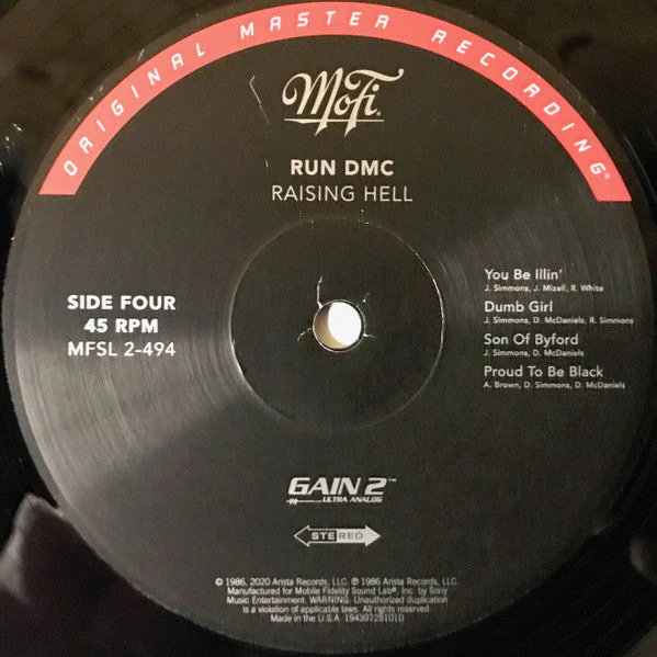 Raising Hell Vinyl Record - Image 9