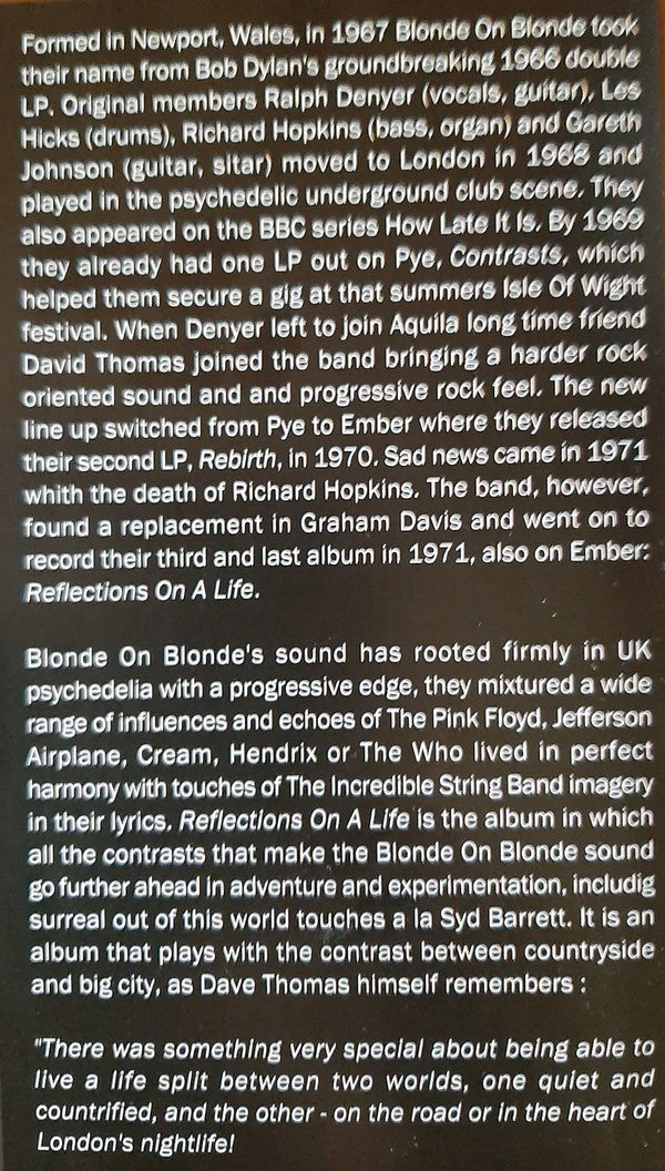 Reflections On A Life Vinyl Record - Image 12
