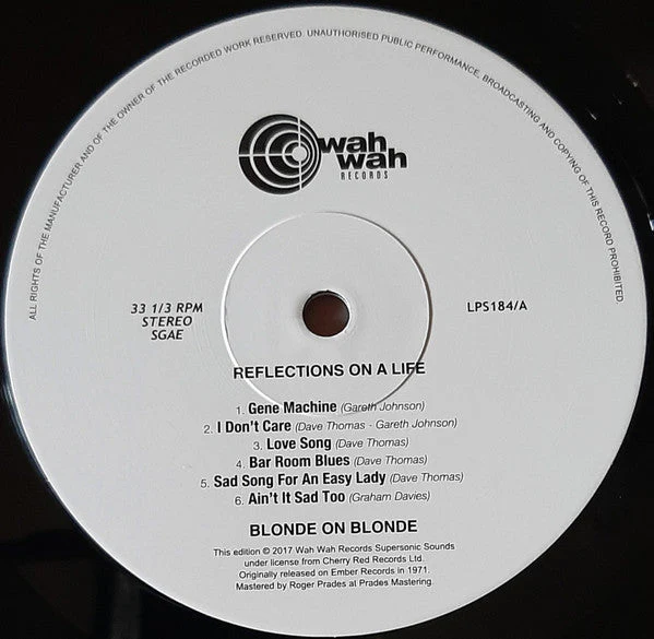 Reflections On A Life Vinyl Record - Image 7