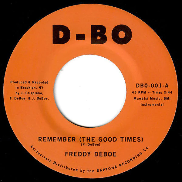 Remember (The Good Times) Vinyl Record