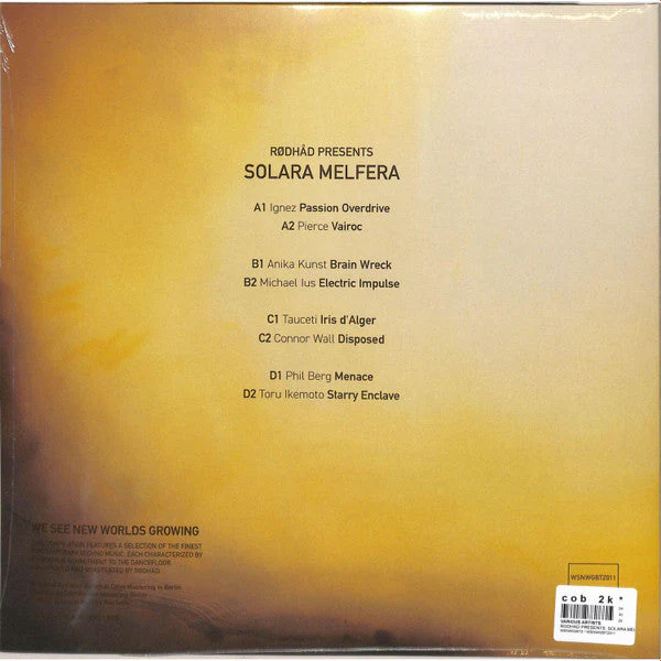 Rødhåd Presents: Solara Melfera (2xVINYL) Vinyl Record - Image 2