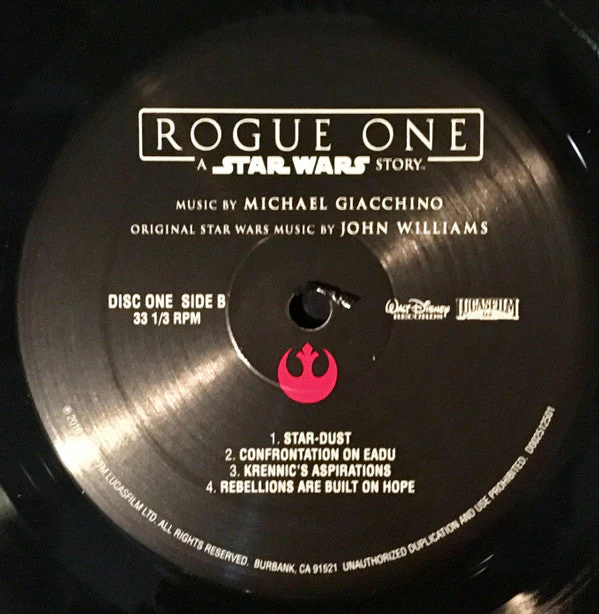 Rogue One (A Star Wars Story) Vinyl Record - Image 4