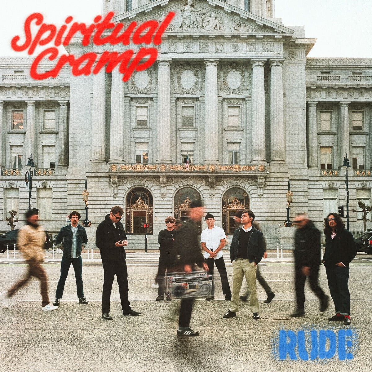 Rude (Indie Exclusive) (Blue/White/Red 3 Color Stripe Vinyl) Vinyl Record