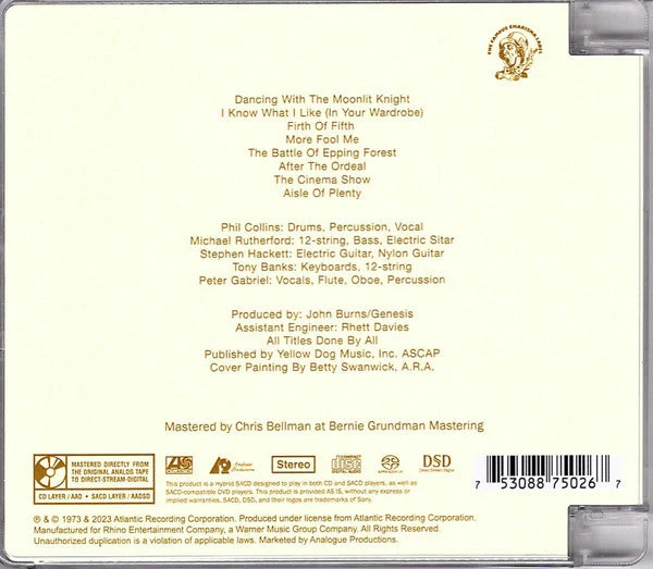 Selling England By The Pound (SACD) Music CD - Image 5