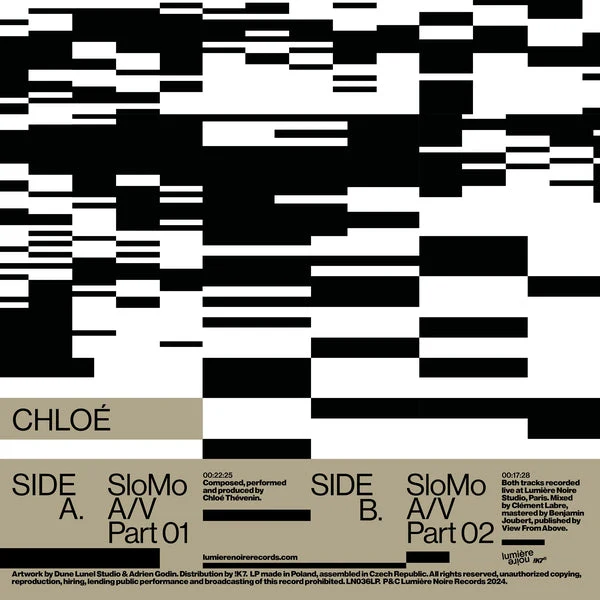 SloMo A/V Vinyl Record