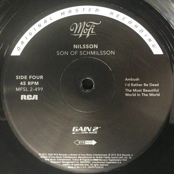 Son Of Schmilsson Vinyl Record - Image 10