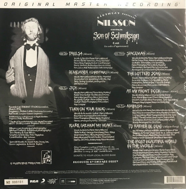 Son Of Schmilsson Vinyl Record - Image 3