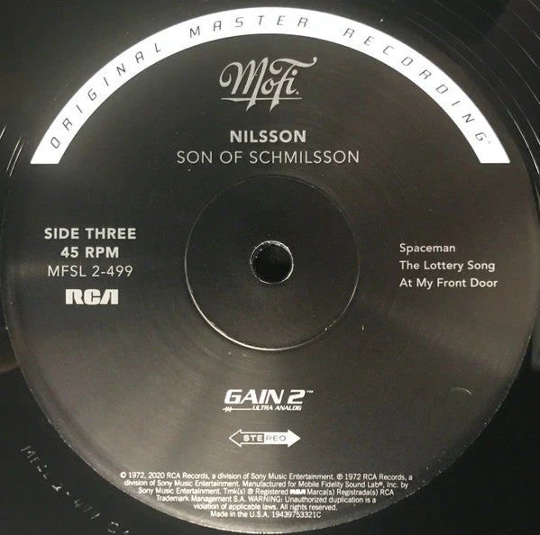 Son Of Schmilsson Vinyl Record - Image 9