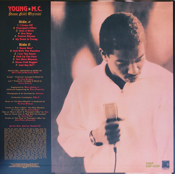 Stone Cold Rhymin' Vinyl Record - Image 4