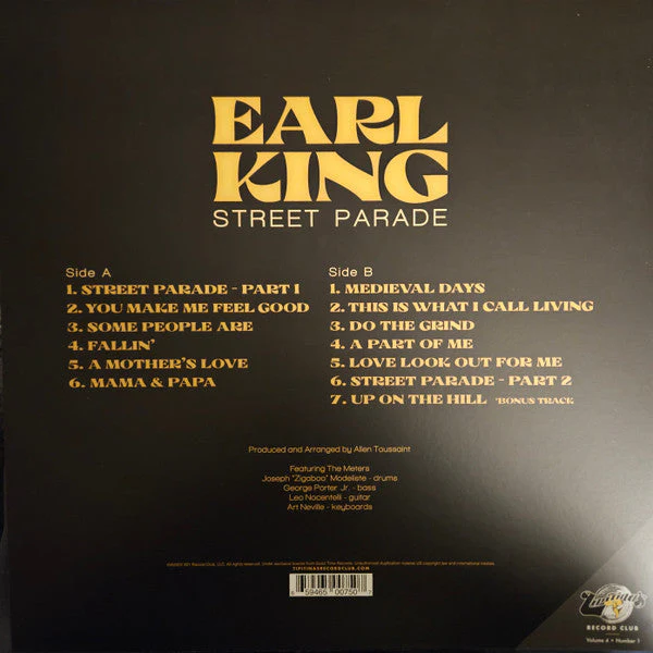 Street Parade (YELLOW MARBLE VINYL) Vinyl Record - Image 2