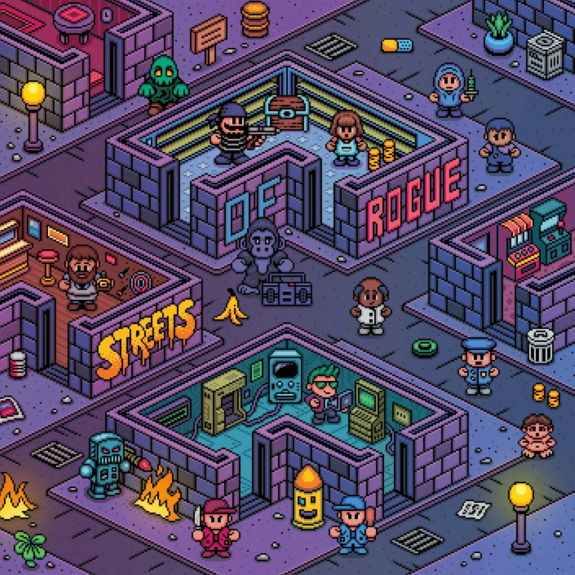 Streets Of Rogue (Original Game Soundtrack) Vinyl Record