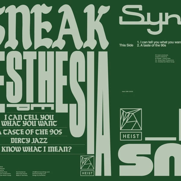 Synesthesia Ep Vinyl Record