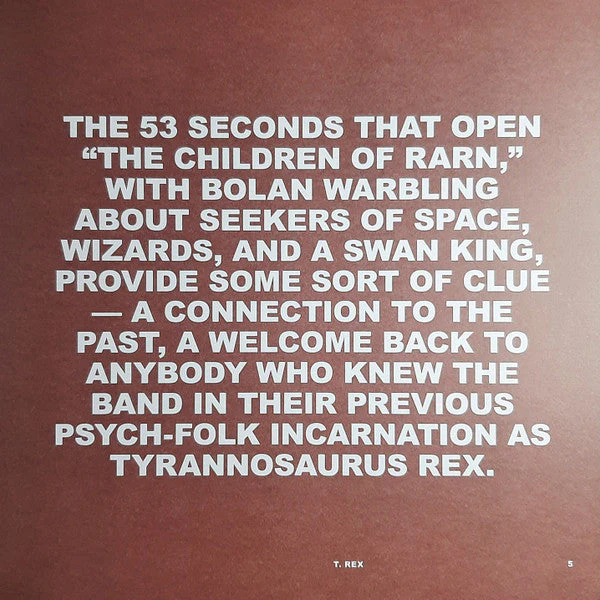 T. Rex (COLOR VINYL / VMP) Vinyl Record - Image 10