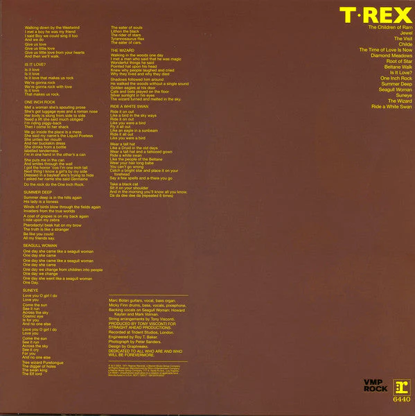 T. Rex (COLOR VINYL / VMP) Vinyl Record - Image 15