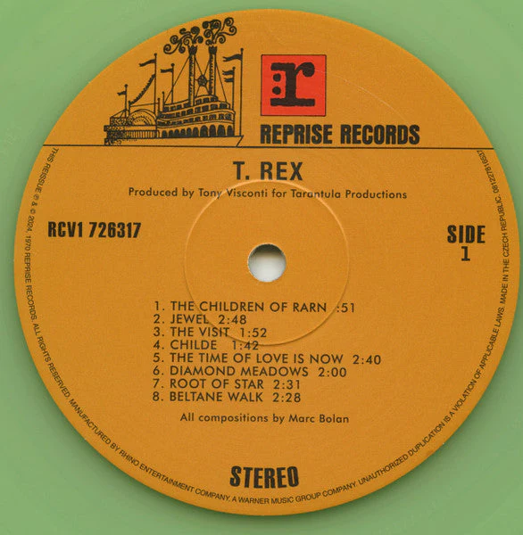 T. Rex (COLOR VINYL / VMP) Vinyl Record - Image 3