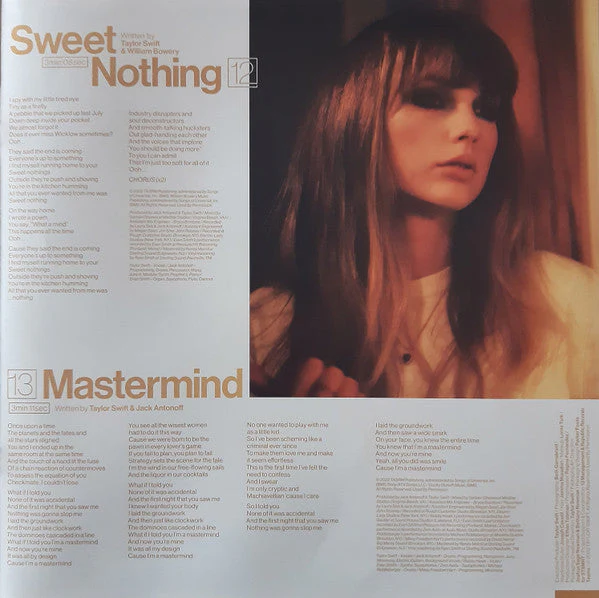 Taylor Swift Midnights Republic Records LP, Album, S/Edition, Blo  Vinyl Record - Image 14