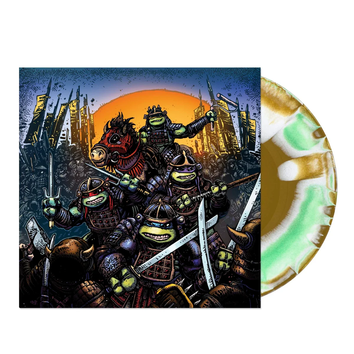 Teenage Mutant Ninja Turtles Part Iii (Color Vinyl Soundtrack) Vinyl Record - Image 2