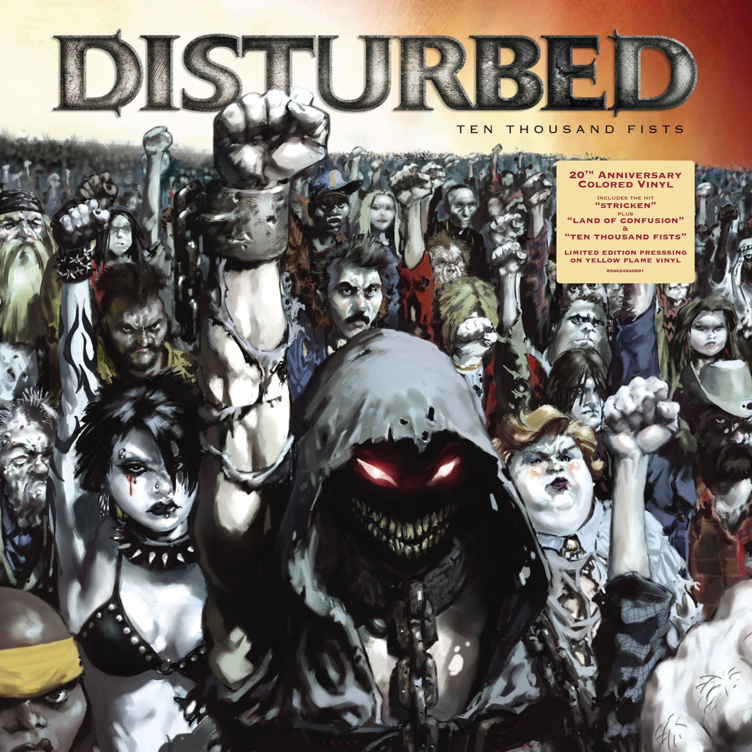 Ten Thousand Fists (Yellow Flame 2xVINYL) Vinyl Record