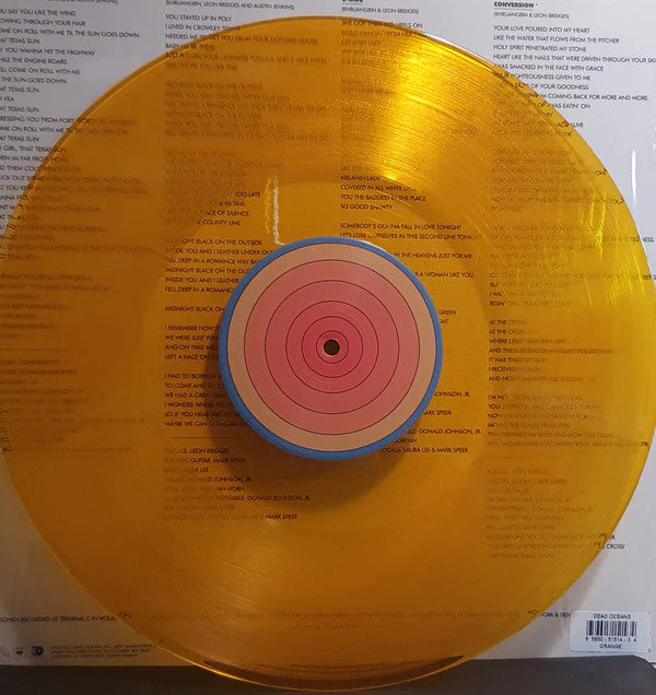 Texas Sun *SEALED/ORANGE* Vinyl Record - Image 5