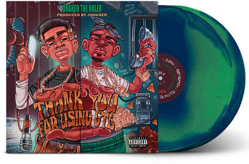 Thank You For Using GTL (2xGreen/Blue Swirl Vinyl) Vinyl Record