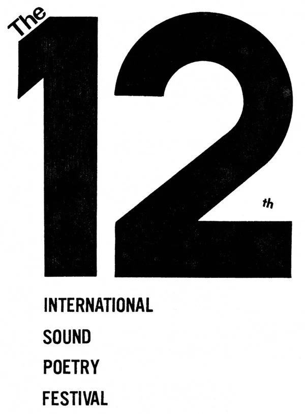 The 12Th Annual International Sound Poetry Festival Cassette Tape