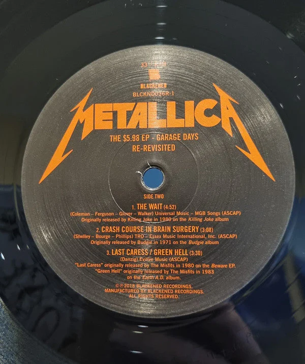 The $5.98 E.P. - Garage Days Re-Revisited Vinyl Record - Image 4