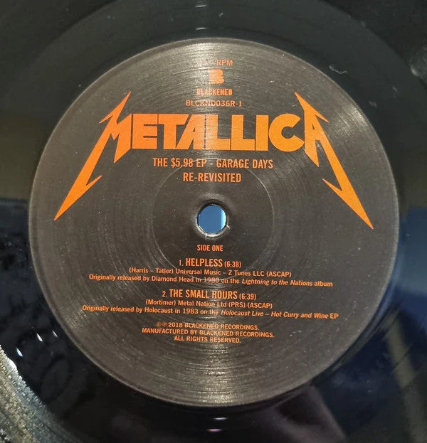 The $5.98 E.P. - Garage Days Re-Revisited Vinyl Record - Image 5