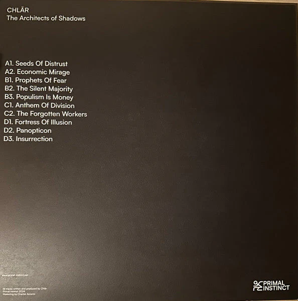 The Architects of Shadows (2xVINYL) Vinyl Record - Image 4