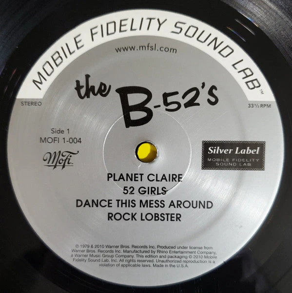 The B-52's (MFSL VINYL) Vinyl Record - Image 3