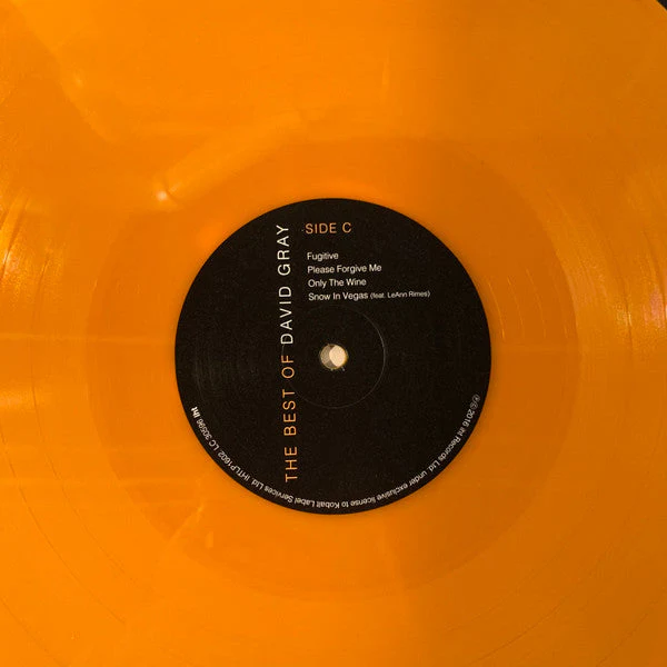 The Best Of David Gray (BEST BUY EXCLUSIVE ORANGE VINYL) Vinyl Record - Image 8