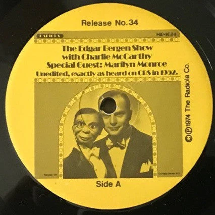 The Edgar Bergen Show With Charlie McCarthy Vinyl Record - Image 4